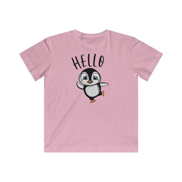 SBC Hello Short Sleeve Pink Tee - Picture 1 of 10